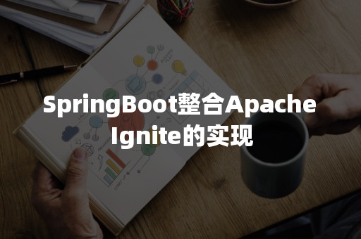 Spring boot 2024 apache ignite